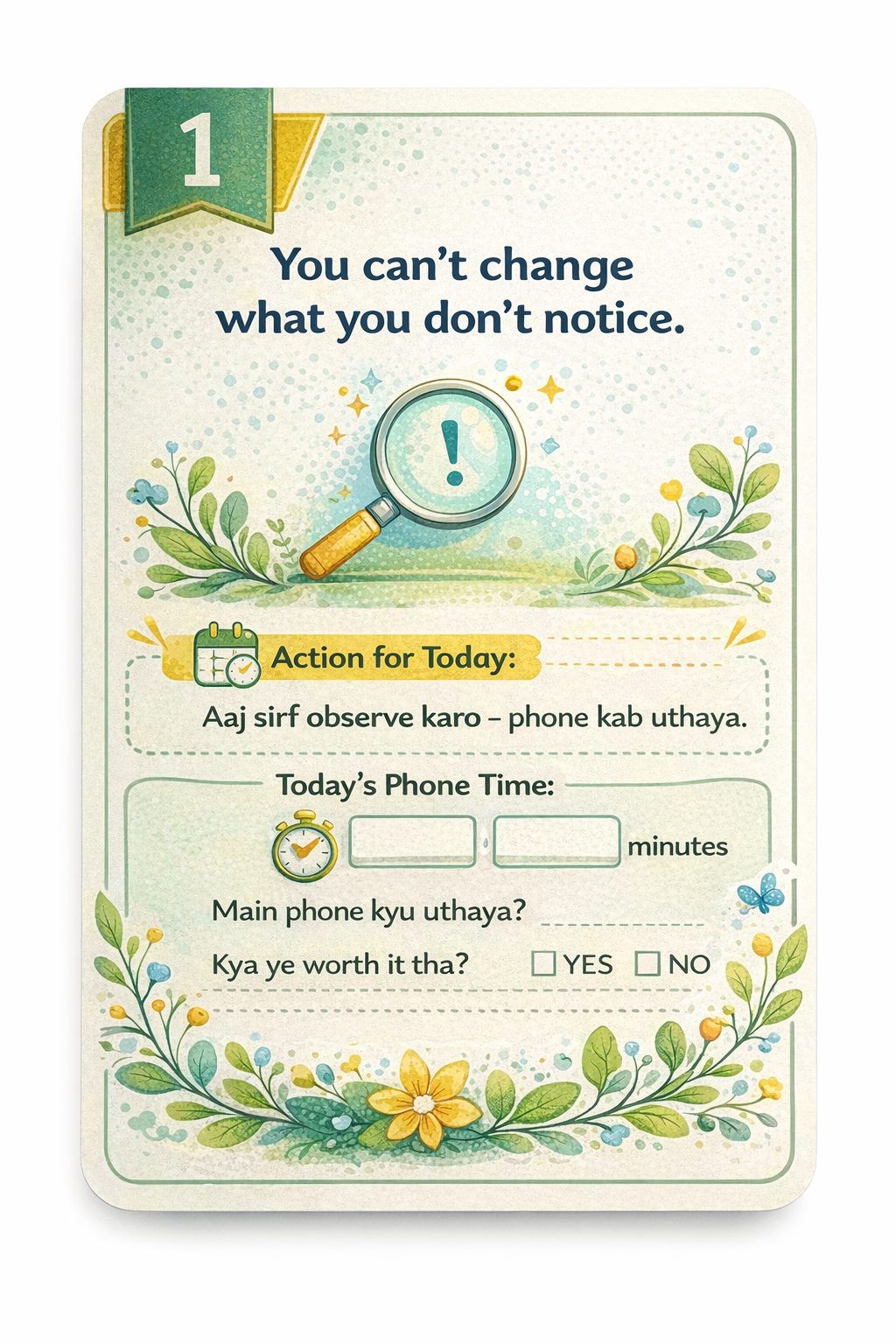 HabitWise Phone Detox Kit