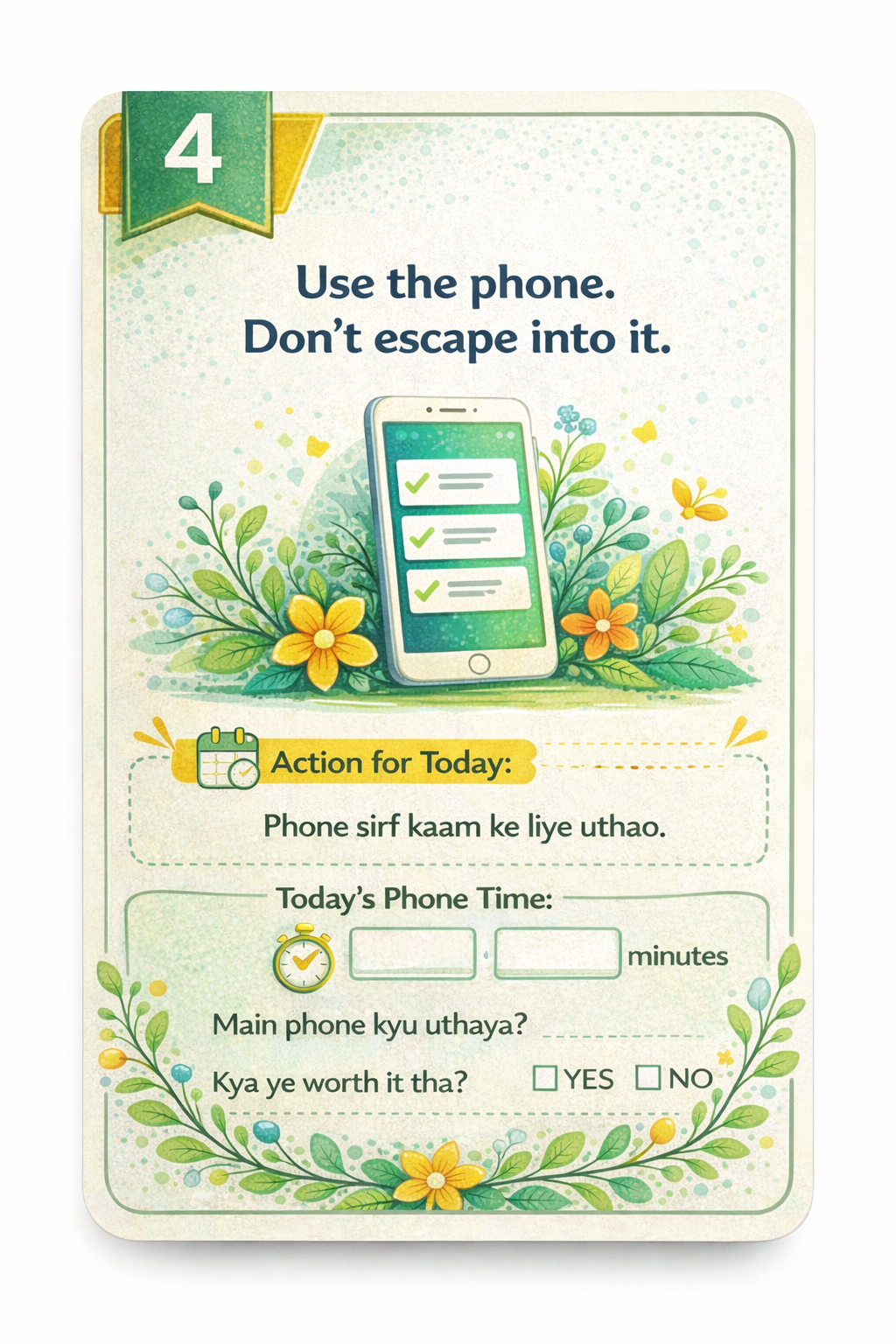 HabitWise Phone Detox Kit